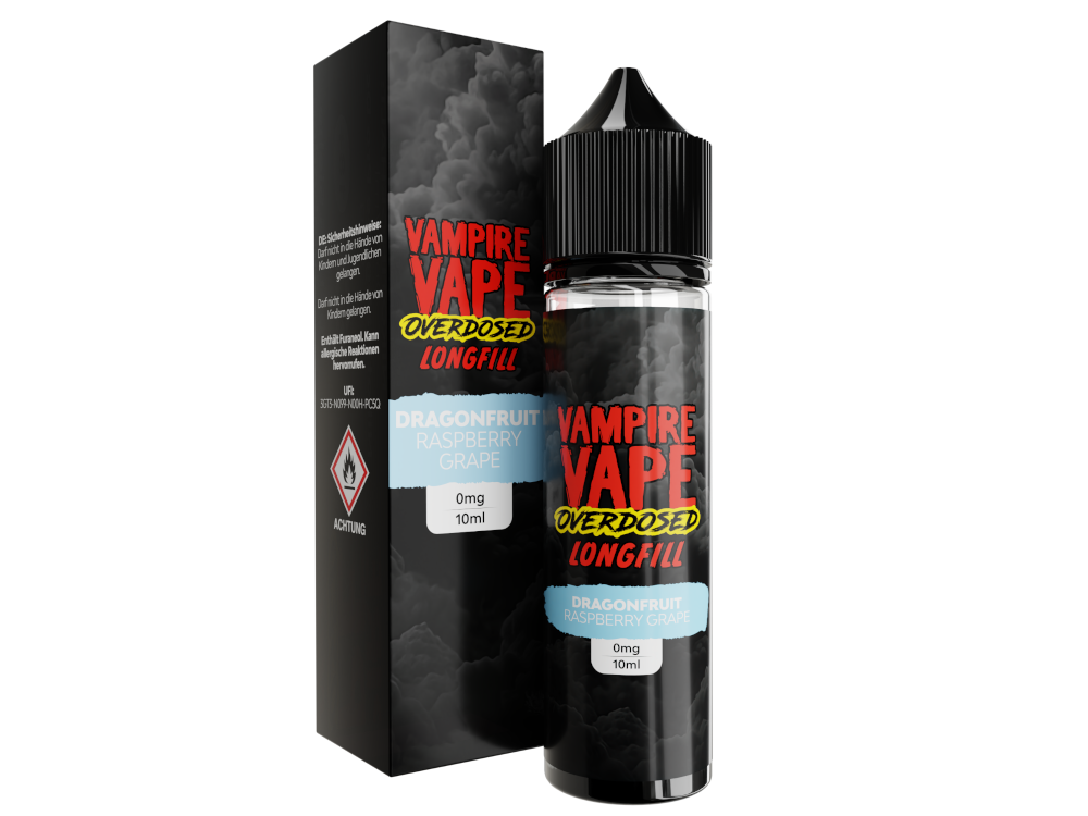 Dragonfruit Raspberry Grape - Overdosed - Vampire Vape Aroma 10ml