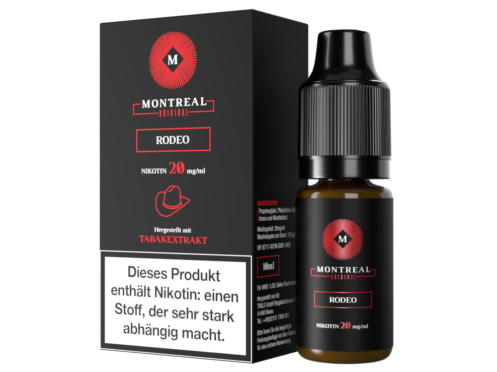 Rodeo - Montreal Original Nikotinsalz Liquid