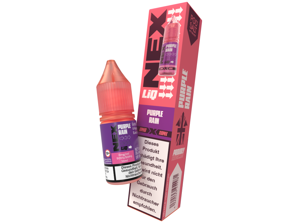 Purple Rain - NexLiq - Pod Salt Nikotinsalz Liquid