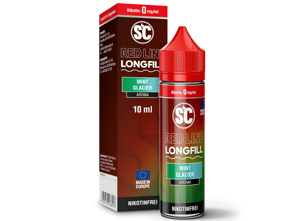 Mint Glacier - Red Line - SC Longfill 10ml