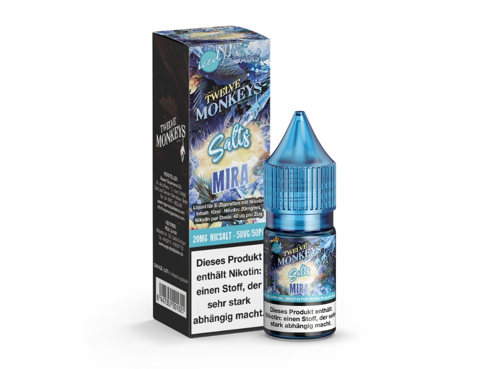 Mira - Iced - Twelve Monkeys Nikotinsalz Liquid