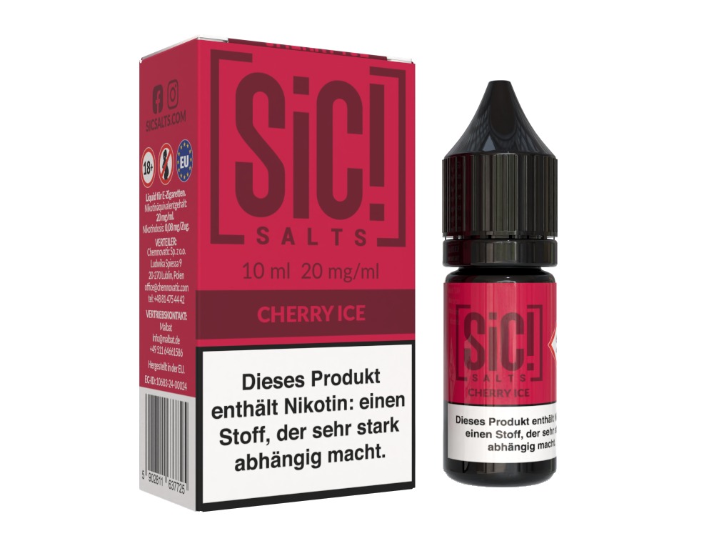 Cherry Ice - SiC! Salts Nikotinsalz Liquid