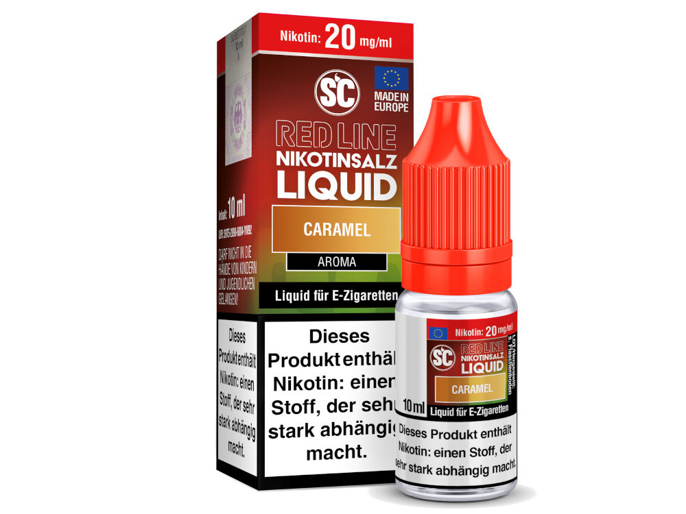 Caramel - Red Line - SC Nikotinsalz Liquid