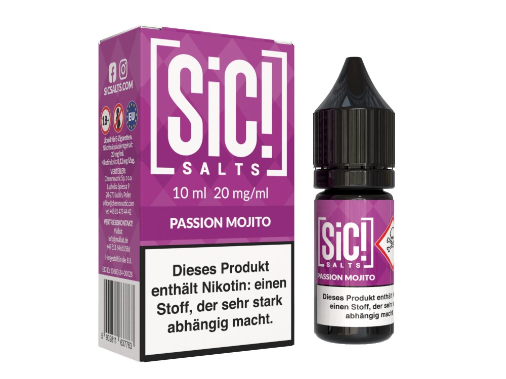 Passion Mojito - SiC! Salts Nikotinsalz Liquid