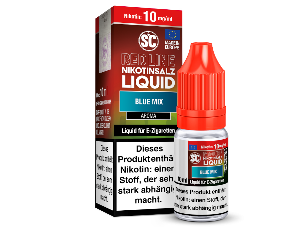 Blue Mix - Red Line - SC Nikotinsalz Liquid