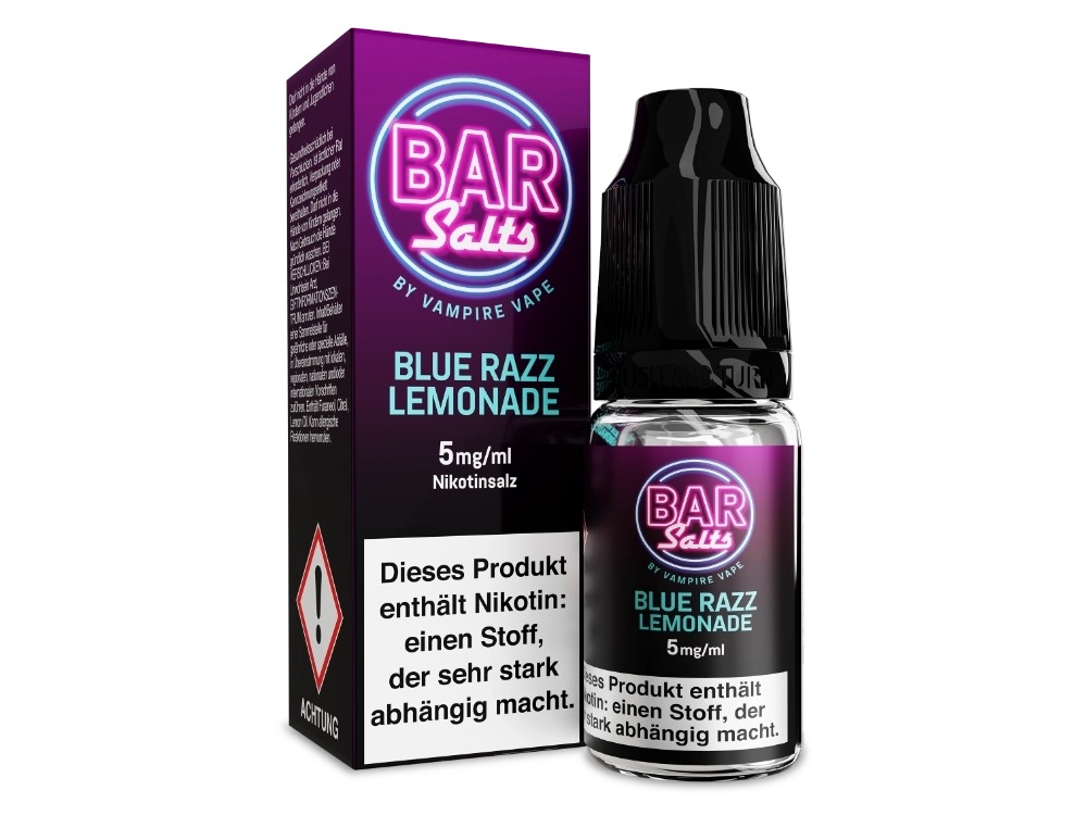 Blue Razz Lemonade - Bar Salts - Vampire Vape Nikotinsalz Liquid