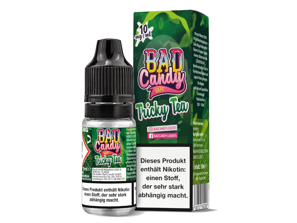 Tricky Tea - Bad Candy Liquids Nikotinsalz Liquid