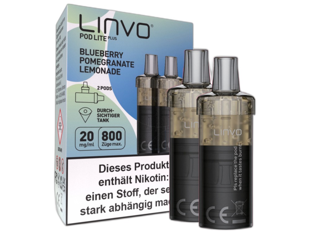 Linvo - Pod Lite Plus Cartridge 20 mg/ml (2 Stück pro Packung)