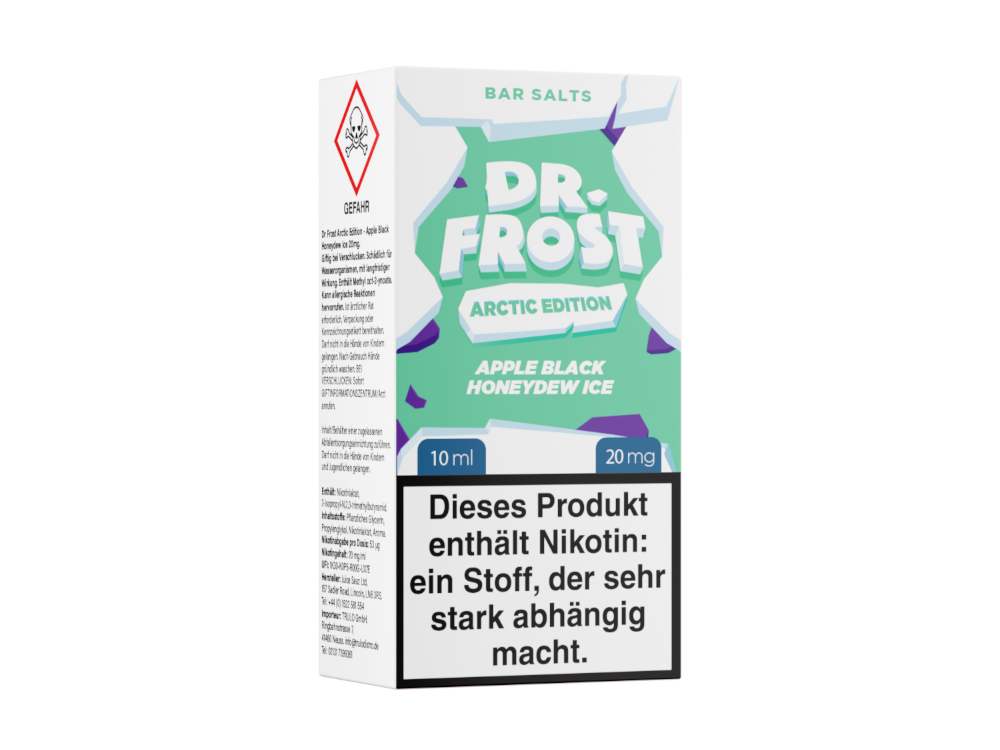 Apple Black Honeydew Ice - Arctic Edition - Dr. Frost Nikotinsalz Liquid