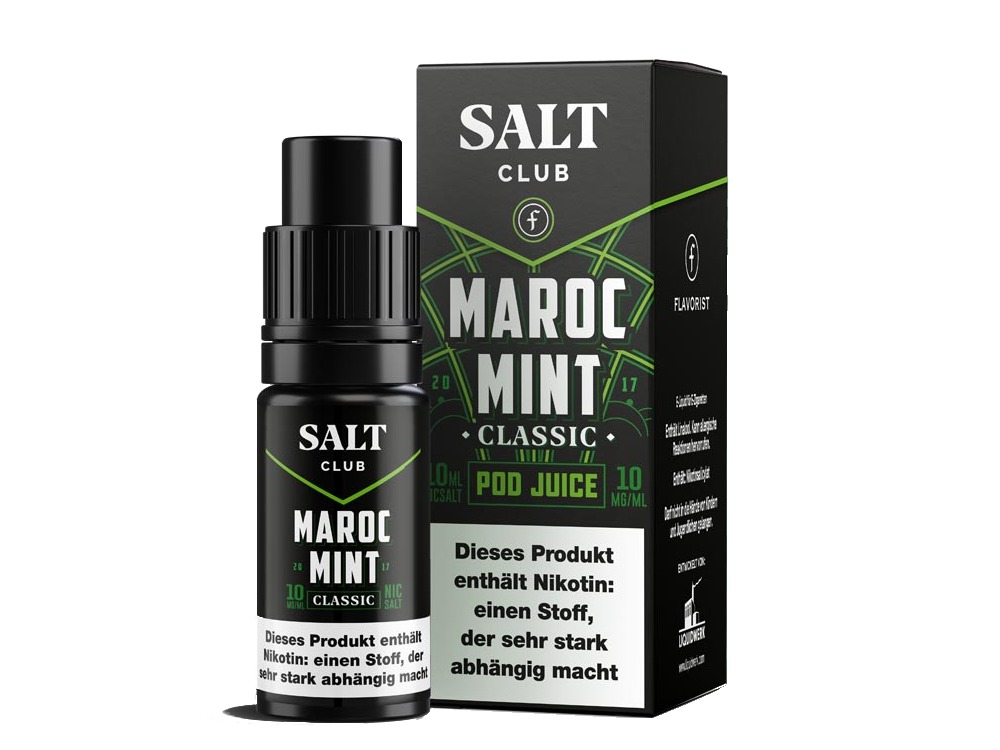 Maroc Mint - Salt Club - Flavorist Classic Nikotinsalz Liquid