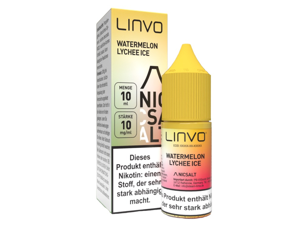 Watermelon Lychee Ice - Linvo Nikotinsalz Liquid