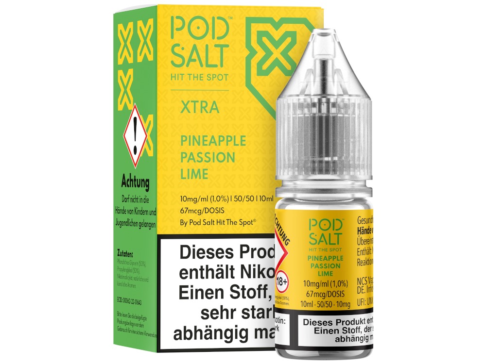 Pineapple Passion Lime - Pod Salt X Nikotinsalz Liquid