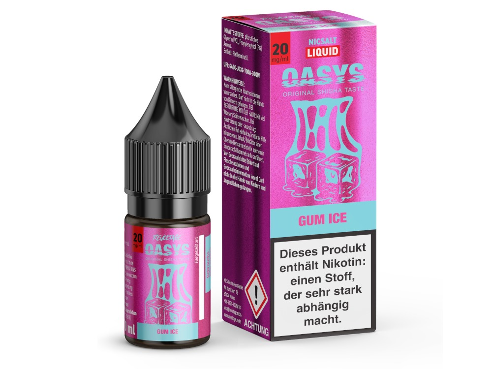 Gum Ice - OASYS - Revoltage Hybrid Nikotinsalz Liquid