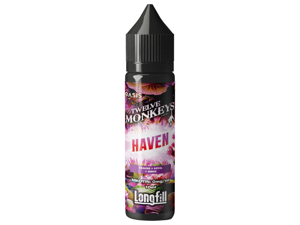 Haven - Twelve Monkeys Longfill 10ml