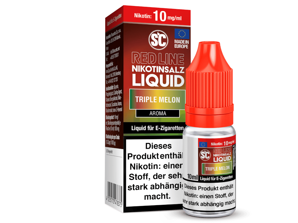 Triple Melon - Red Line - SC Nikotinsalz Liquid