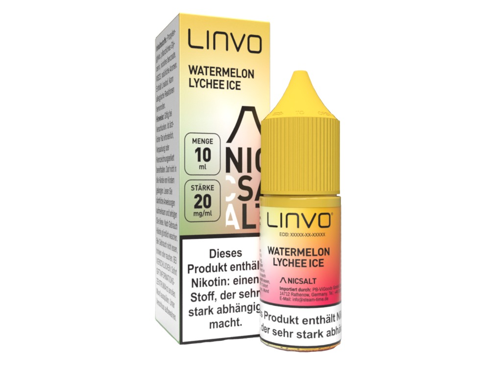 Watermelon Lychee Ice - Linvo Nikotinsalz Liquid