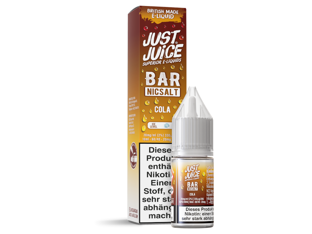 Cola - Just Juice Bar Nikotinsalz Liquid