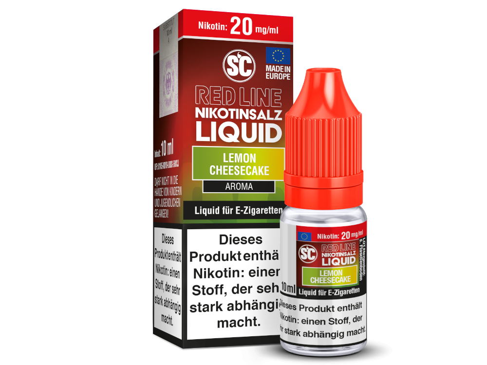 Lemon Cheesecake - Red Line - SC Nikotinsalz Liquid