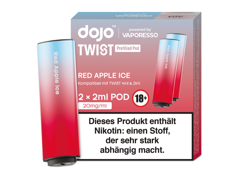 Vaporesso - Dojo - Twist Pod 20 mg/ml (2 Stück pro Packung)