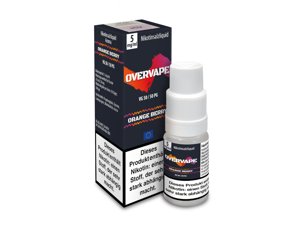 Orange Berry - Overvape Nikotinsalz Liquid