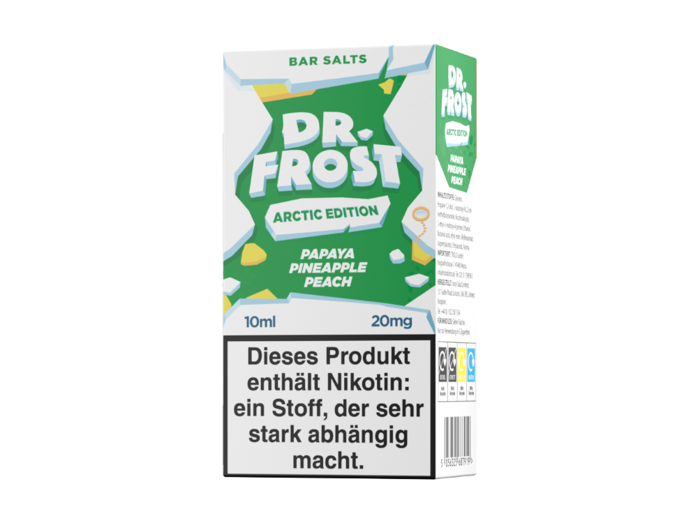 Papaya Pineapple Peach - Arctic Edition - Dr. Frost Nikotinsalz Liquid