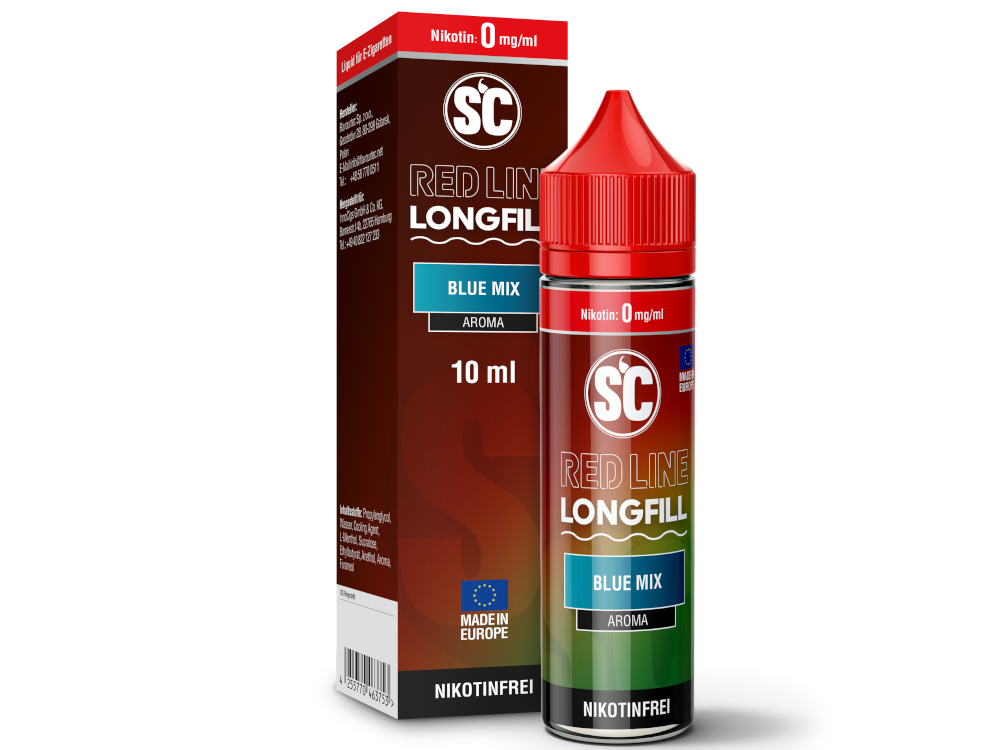 Blue Mix - Red Line - SC Longfill 10ml