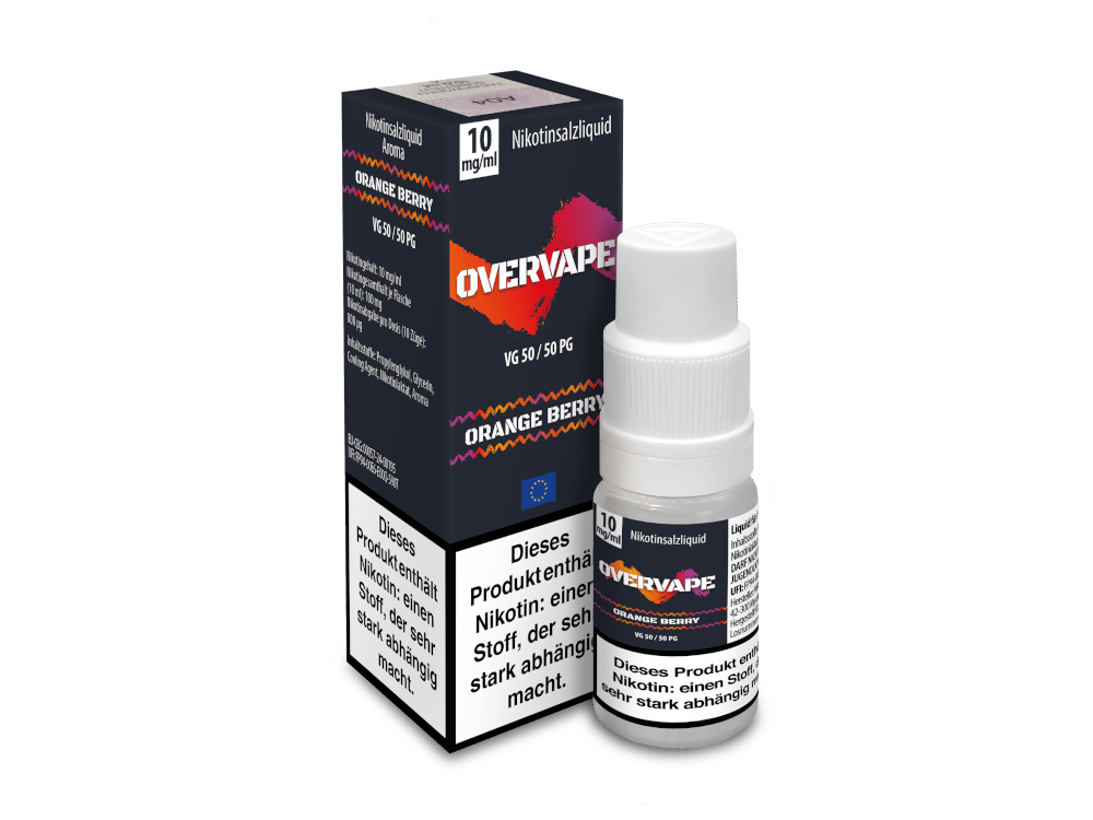Orange Berry - Overvape Nikotinsalz Liquid