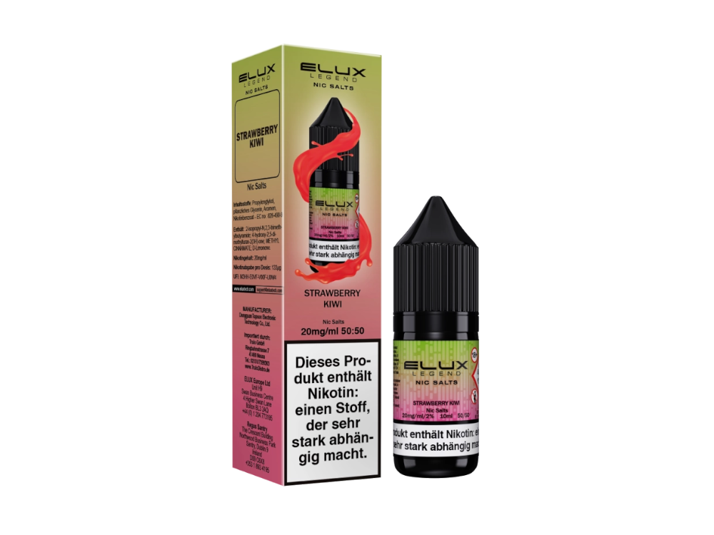 Strawberry Kiwi - Elux Nikotinsalz Liquid