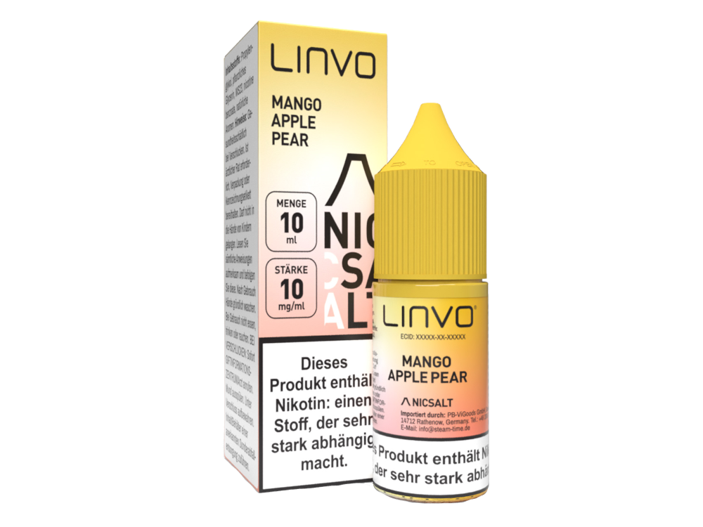 Mango Apple Pear - Linvo Nikotinsalz Liquid