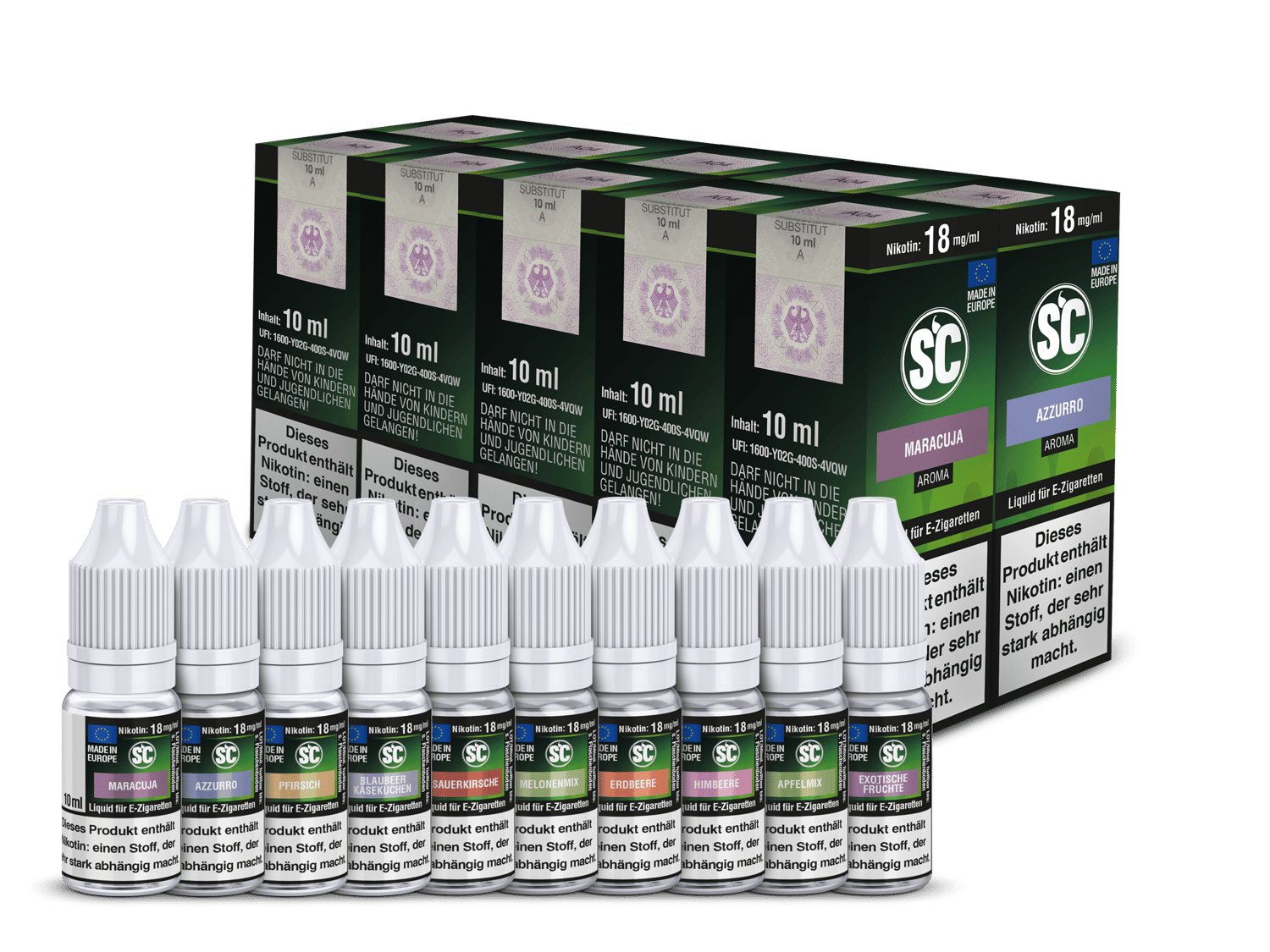 Fruit Probierbox - SC Liquid