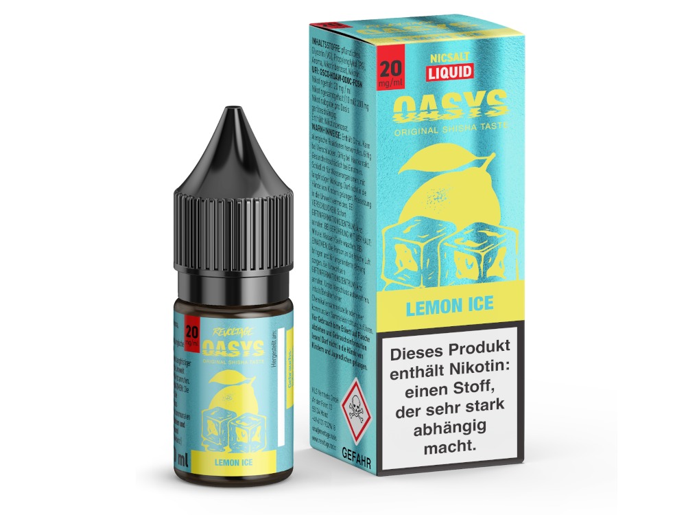 Lemon Ice - OASYS - Revoltage Hybrid Nikotinsalz Liquid