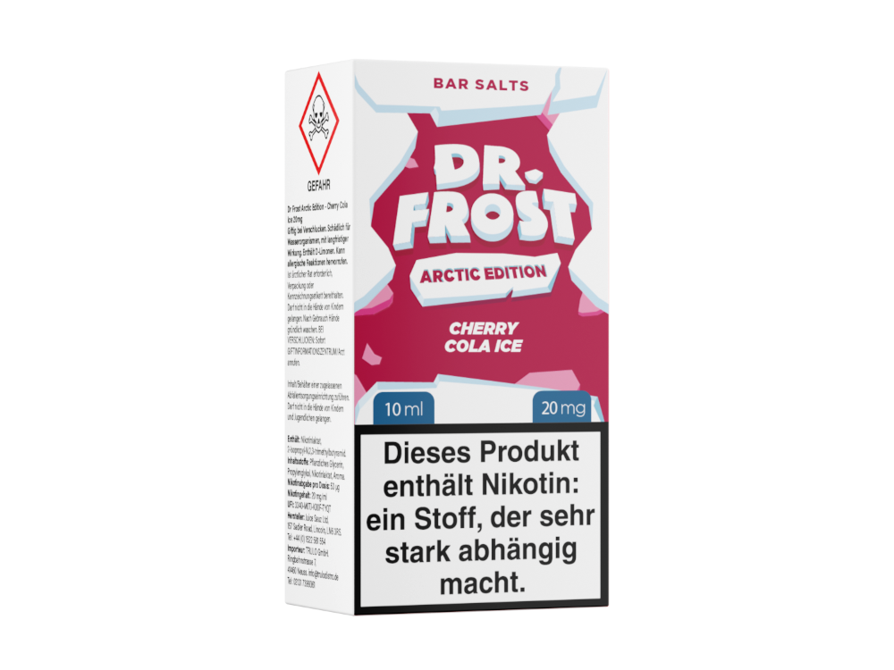 Cherry Cola Ice - Arctic Edition - Dr. Frost Nikotinsalz Liquid