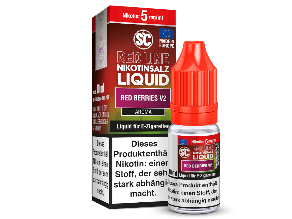 Red Berries V2 - Red Line - SC Nikotinsalz Liquid