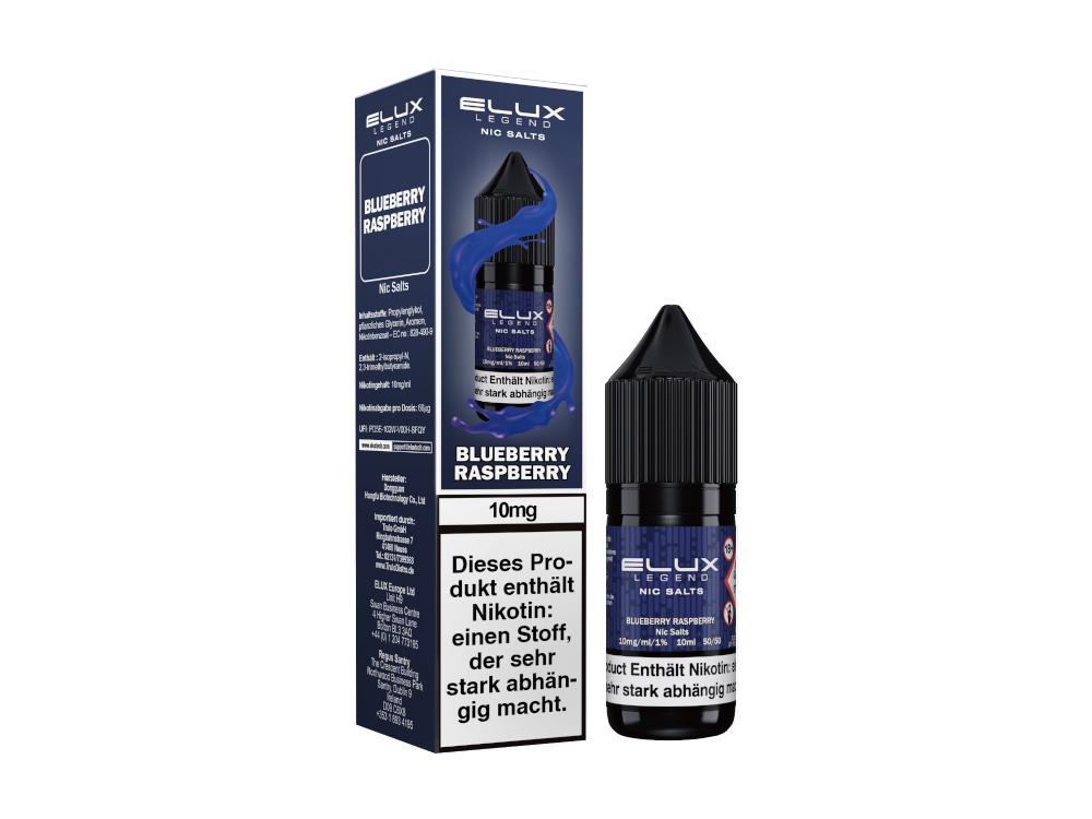 Blueberry Raspberry - Elux Nikotinsalz Liquid