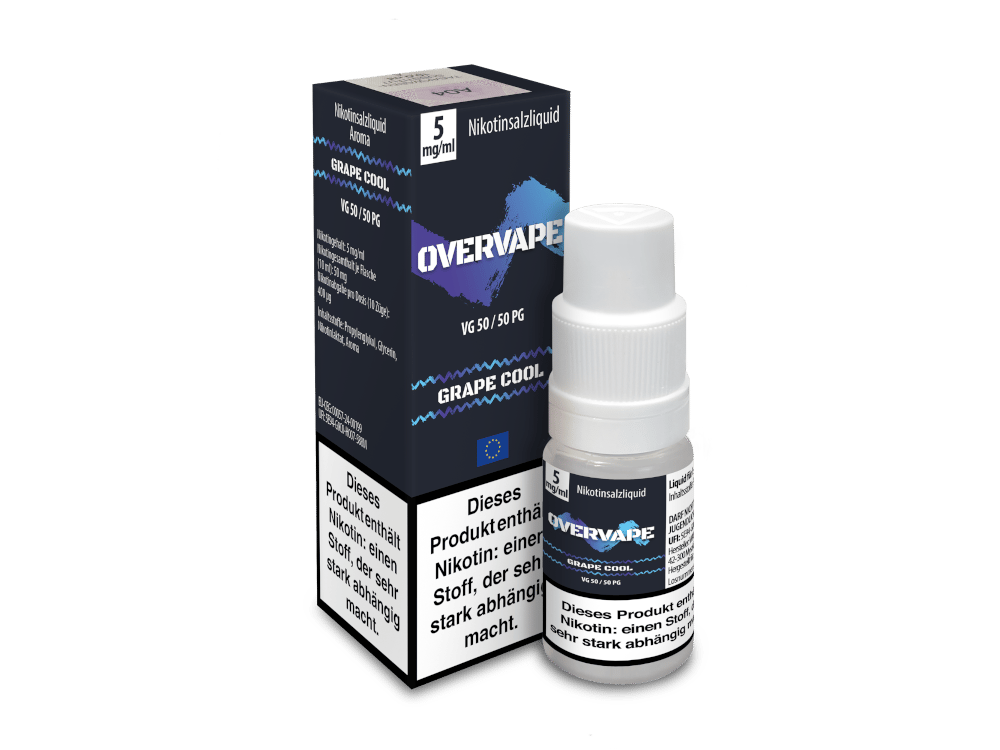 Grape Cool - Overvape Nikotinsalz Liquid