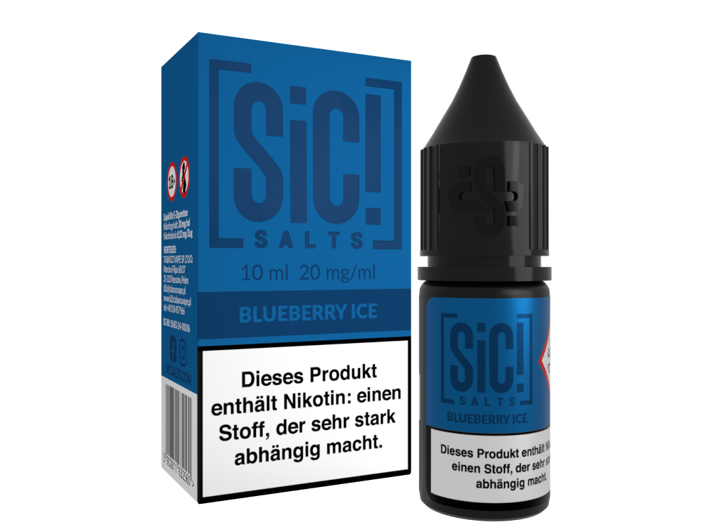 Blueberry Ice - SiC! Salts Nikotinsalz Liquid
