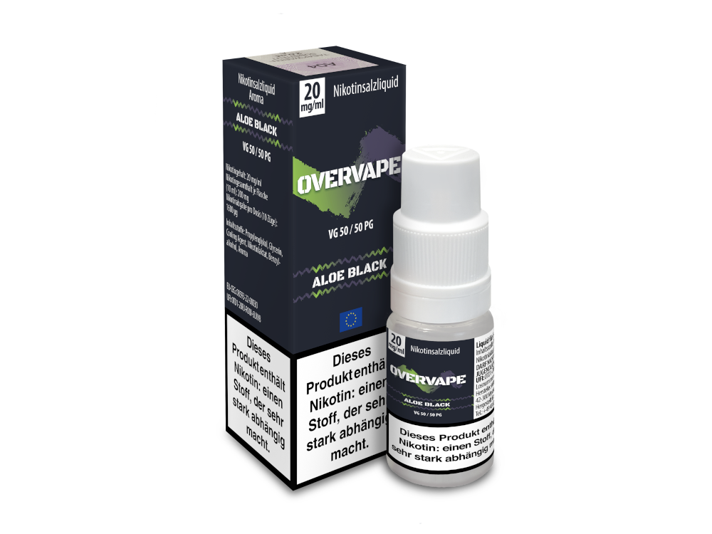Aloe Black - Overvape Nikotinsalz Liquid