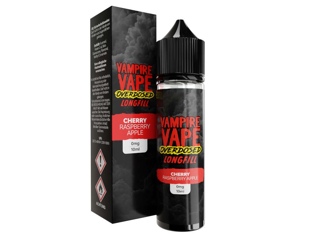 Cherry Raspberry Apple - Overdosed - Vampire Vape Aroma 10ml