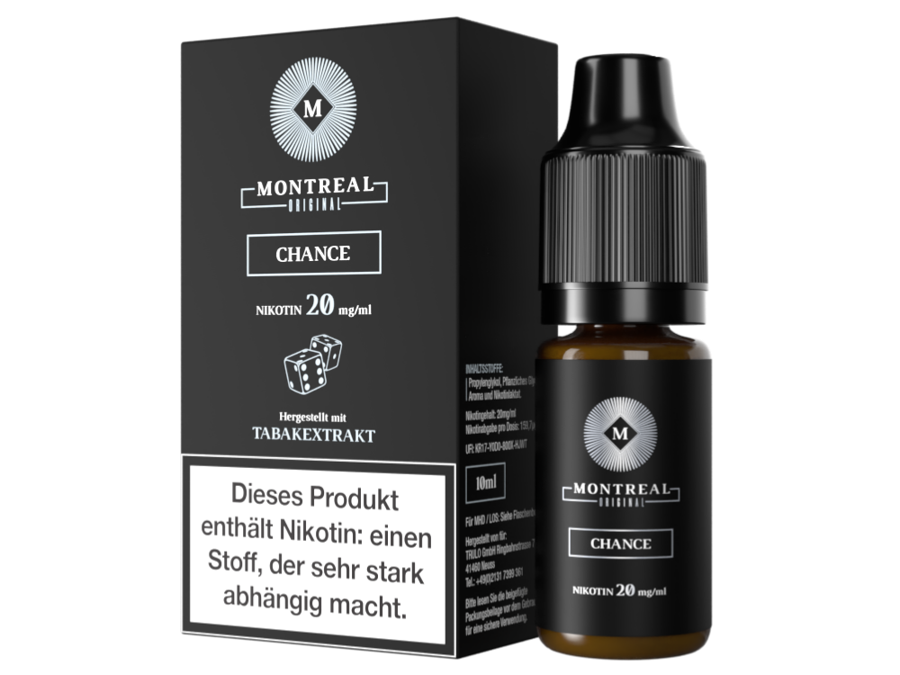 Chance - Montreal Original Nikotinsalz Liquid