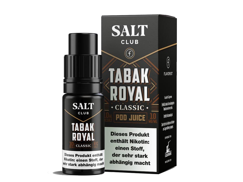 Classic Tabak Royal - Salt Club - Flavorist Classic Nikotinsalz Liquid