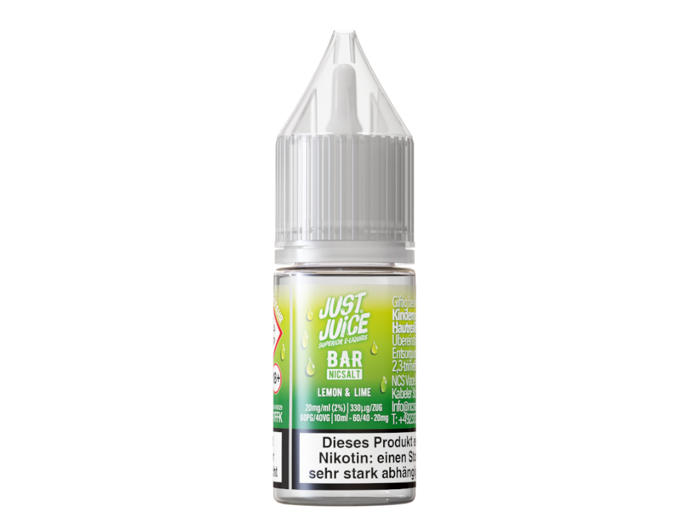 Lemon & Lime - Just Juice Bar Nikotinsalz Liquid