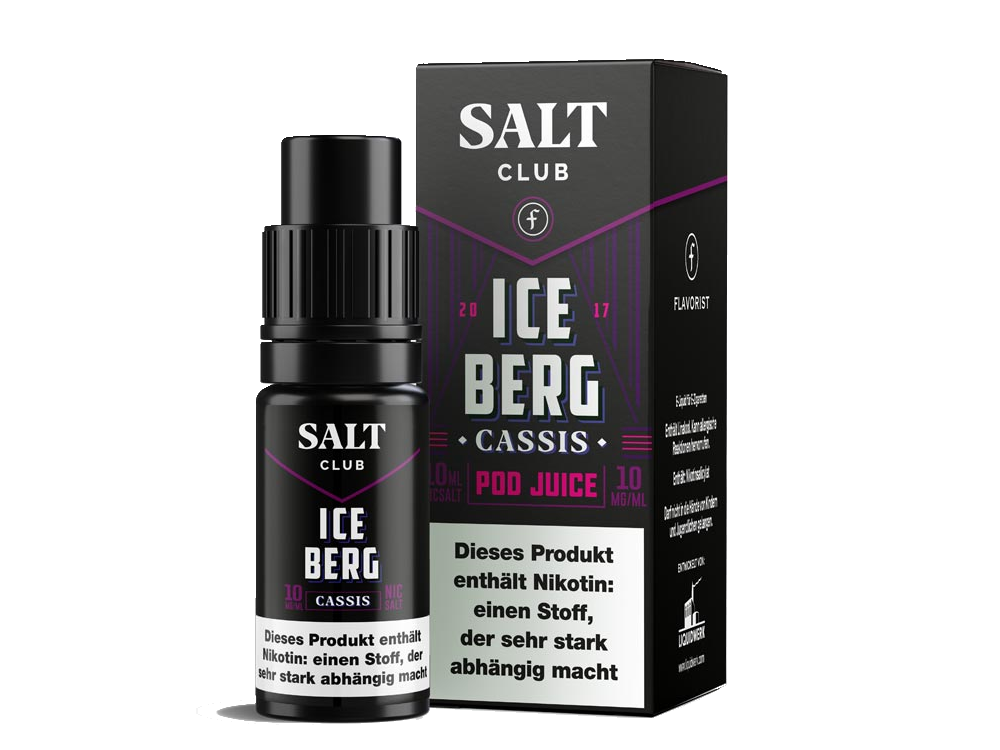 Cassis - Salt Club - Flavorist Iceberg Nikotinsalz Liquid