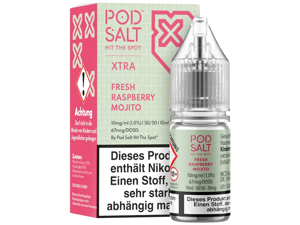 Fresh Raspberry Mojito - Pod Salt X Nikotinsalz Liquid