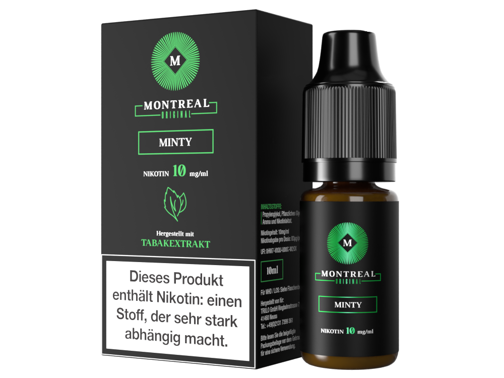 Minty - Montreal Original Nikotinsalz Liquid
