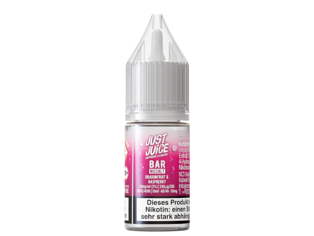 Dragonfruit & Raspberry - Just Juice Bar Nikotinsalz Liquid
