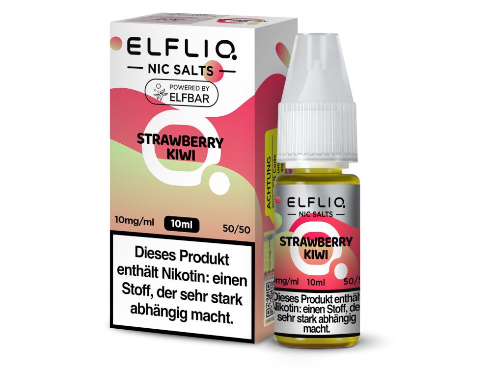 Strawberry Kiwi - ELFLIQ Nikotinsalz Liquid
