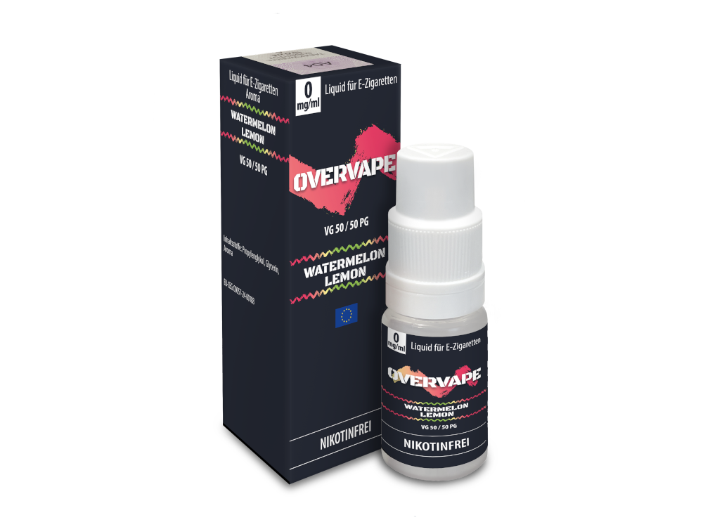 Watermelon Lemon - Overvape Nikotinsalz Liquid