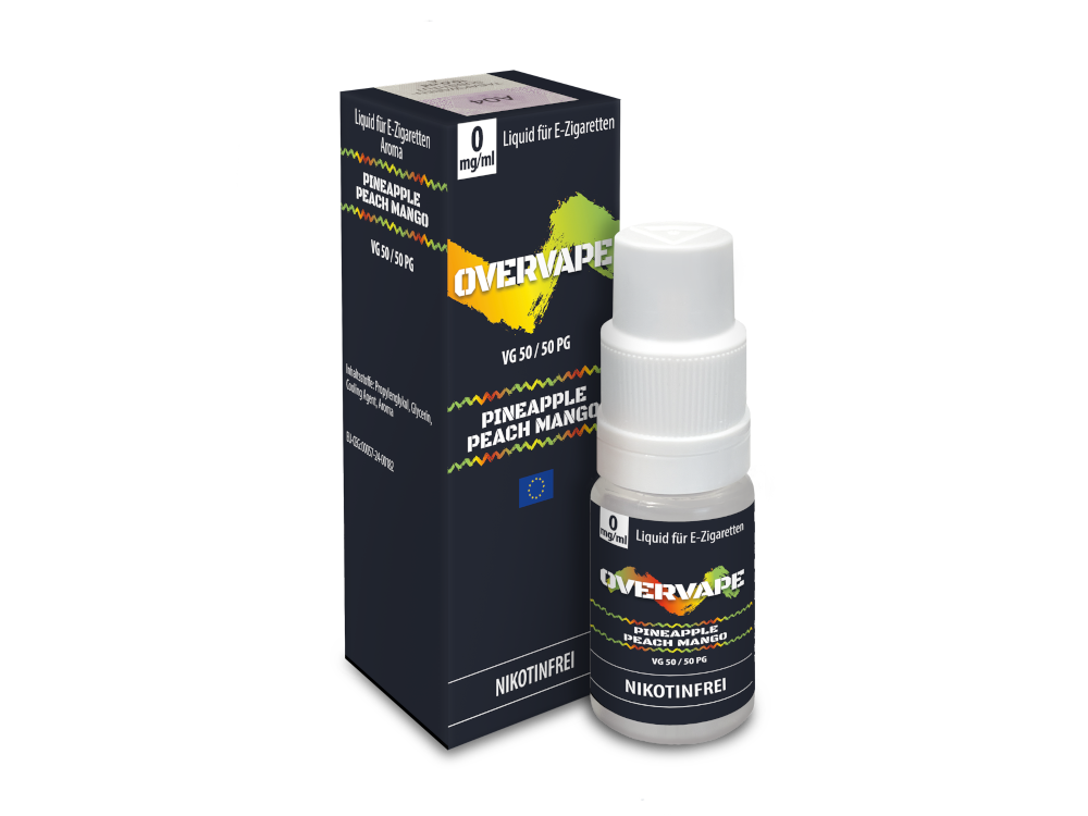 Pineapple Peach Mango - Overvape Nikotinsalz Liquid