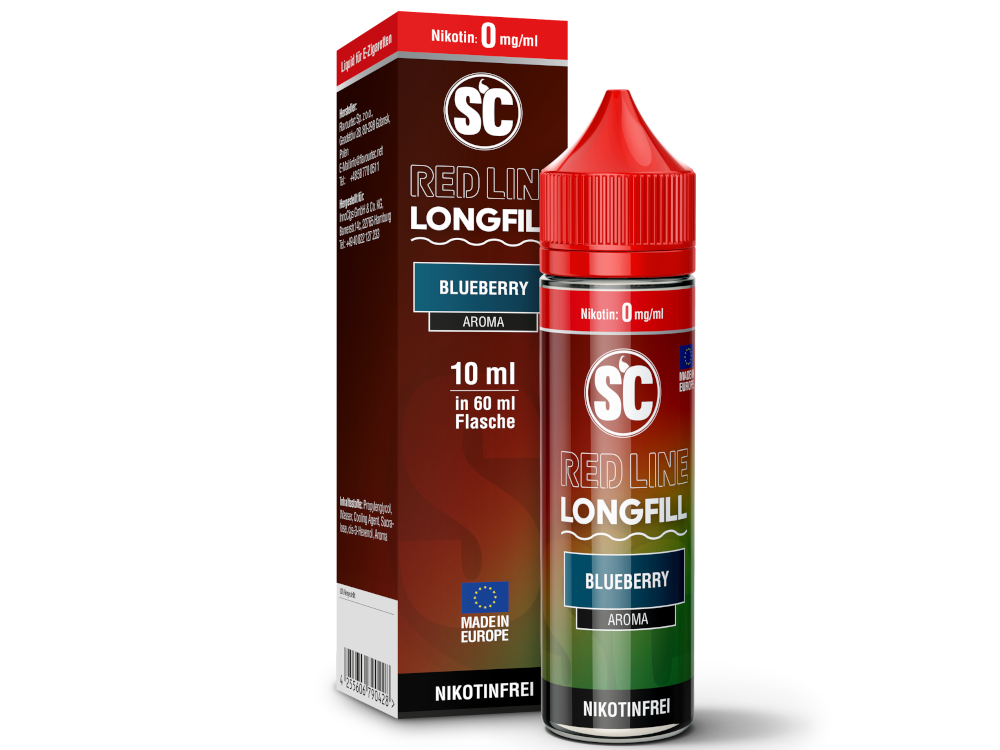 Blueberry - Red Line - SC Longfill 10ml