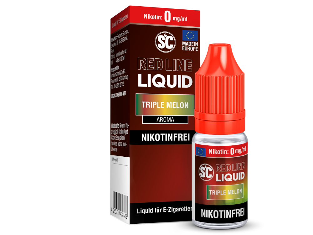 Triple Melon - Red Line - SC Nikotinsalz Liquid